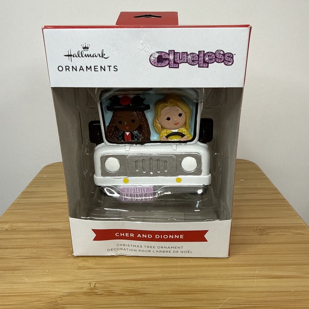 New‎ Hallmark Ornaments Clueless Cher & Dionne Christmas Tree Ornament *NIB*